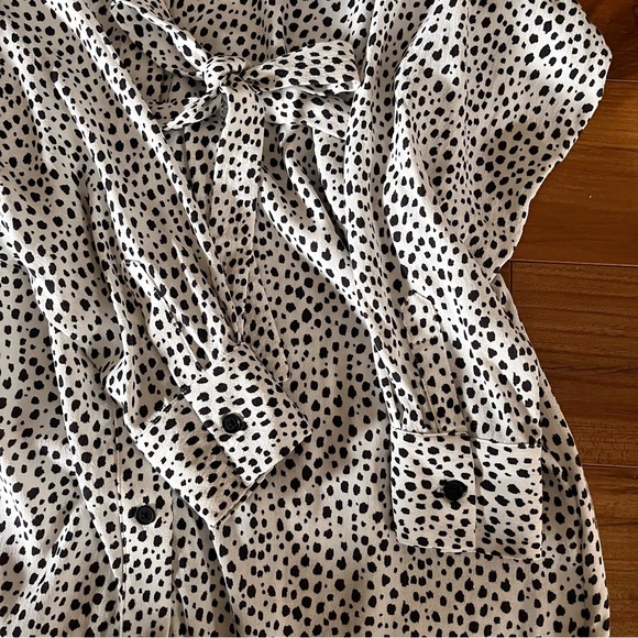 Emerson Fry Cheetah Shirt Dress Medium - Picture 7 of 16